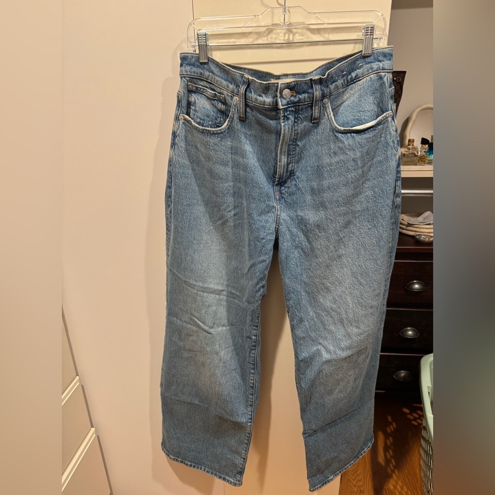 Madewell The Perfect Vintage Wide-Leg Jeans – Size 31